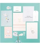 STICKERS RONDS MIX FETES CHRETIENNES