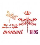 POCHOIR A4 LIBELLULE