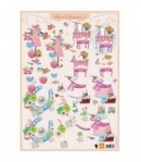 FEUILLE 3D SWEET SUMMER EWK1203