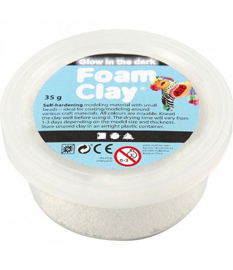 PATE A MODELER FOAM CLAY PHOSPHORESCENT - 35 G