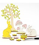 KIT MINIATURES BOIS LAPINS