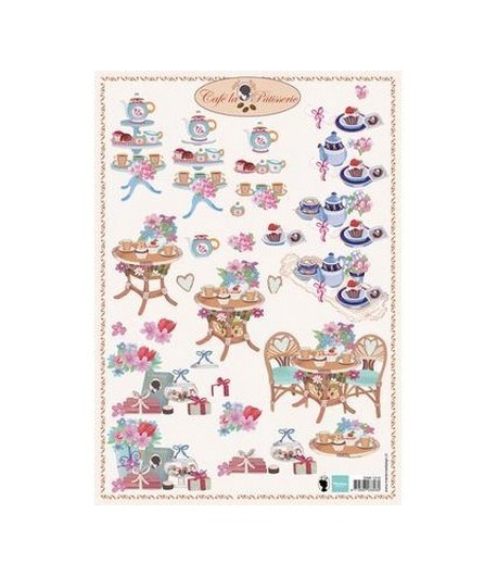 FEUILLE 3D LA PATISSER EWK1210