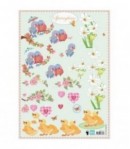 FEUILLE 3D SPRINGTIME EWK1211