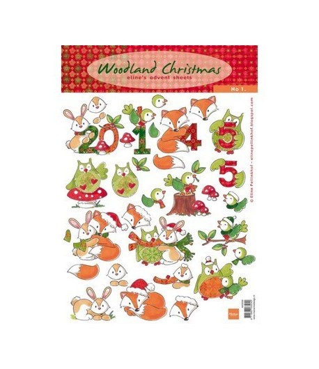 FEUILLE 3D ANIMAUX AK0059