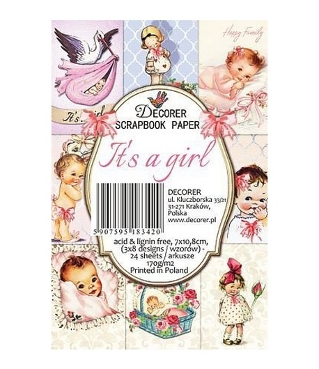 24 CARTES IT'S A GIRL