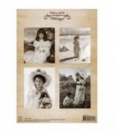 FEUILLE 3D VINTAGE ENFANTS ETE NEVI001