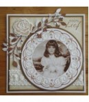 FEUILLE 3D VINTAGE ENFANTS ETE NEVI001