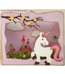 DIES COLLECTABLES LICORNE CHEVAL COL1408