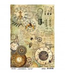 PAPIER DE RIZ JULES VERNE 21 X 29.7CM CBRP043