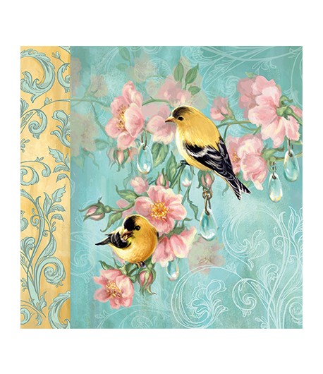 SERVIETTE OISEAUX