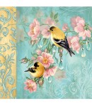 SERVIETTE OISEAUX