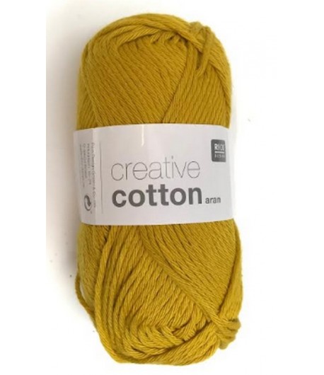 COTON ARAN MOUTARDE  (70)