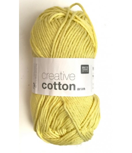 COTON ARAN JAUNE (63)