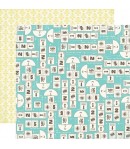 PAPIER HOPSCOTCH 30.5 X 30.5 CM - CARTA BELLA TRUE FRIENDS