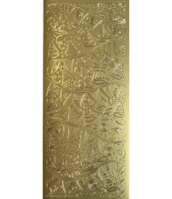 STICKERS GUIRLANDE  - OR