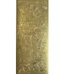 STICKERS GUIRLANDE  - OR