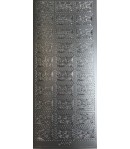 STICKERS TIMBRES BÉBÉ  - ARGENT