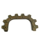 DEMI-ENGRENAGE EN MÉTAL - 7.5 X 4 CM - MITFORM 908