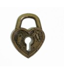 CADENAS COEUR EN  MÉTAL - 3 X 4 CM - MITFORM 203
