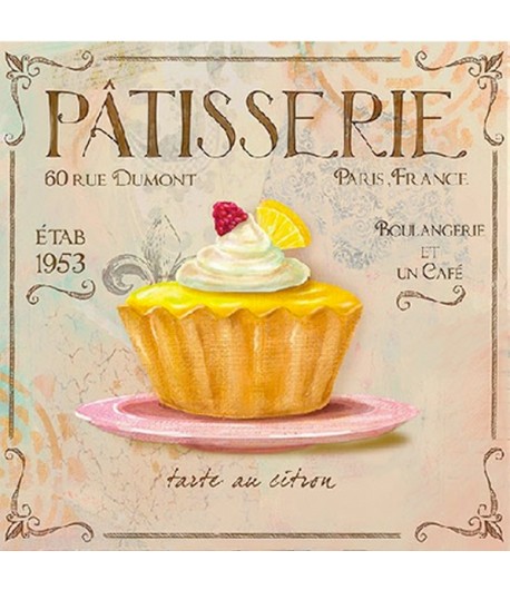 SERVIETTE PATISSERIE