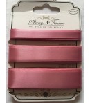 RUBANS SATIN ROSE 3X3M