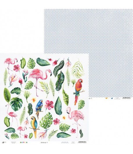 PAPIER LET'S FLAMINGLE  - 07 - PIATEK