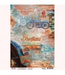 PAPIER DE RIZ LUCKY 13 21 X 29.7CM CBRP072