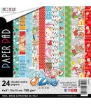 BLOC 24 FEUILLES ZOE ET ZIGGY CB 15X15 CM CBQ025