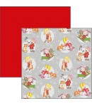 BLOC 24 FEUILLES ZOE ET ZIGGY CB 15X15 CM CBQ025