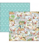 BLOC 24 FEUILLES ZOE ET ZIGGY CB 15X15 CM CBQ025