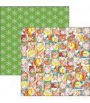 BLOC 24 FEUILLES ZOE ET ZIGGY CB 15X15 CM CBQ025