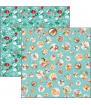 BLOC 24 FEUILLES ZOE ET ZIGGY CB 15X15 CM CBQ025