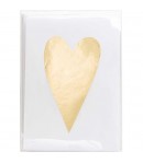 10 CARTES + ENVELOPPES 13.3 X 18.4 - BLANC