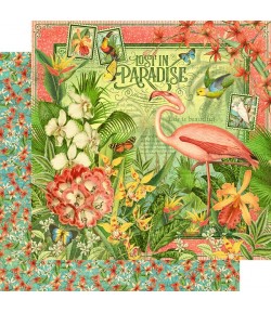 PAPIER  LOST IN PARADISE - GRAPHIC 45