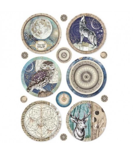 PAPIER DE RIZ A4 COSMOS SPHERE 21 X 29.7 DFSA4385