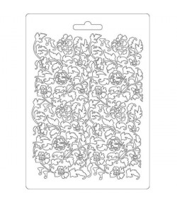 MOULE PVC FLEXIBLE - FLEURS ET FEUILLES K3PTA522