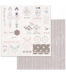 PAPIER NETS AND BUTTERFLIES 30 X 30 CM - SBB638 STAMPERIA