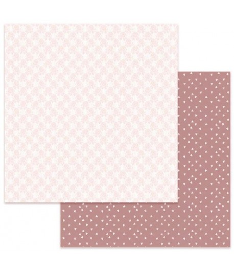 PAPIER WHITE FLOWERS 30 X 30 CM - SBB640 STAMPERIA