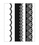 PLAQUE DE GAUFRAGE 3 BANDES