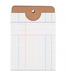 POCHETTES TAG KRAFT X 6