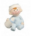 SUJET BEBE BOY EN RESINE