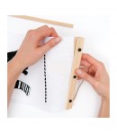 SUPPORTS A BRODERIE EN BOIS 30CM - RICO