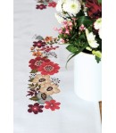 CHEMIN DE TABLE BLANC 29X155CM RICO