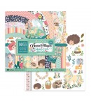 BLOC 10 FEUILLES FACE SUENOS MAGICOS 30 X 30 CM - SBBL60