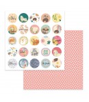 BLOC 10 FEUILLES FACE SUENOS MAGICOS 30 X 30 CM - SBBL60