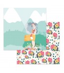 BLOC 10 FEUILLES FACE SUENOS MAGICOS 30 X 30 CM - SBBL60