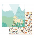 BLOC 10 FEUILLES FACE SUENOS MAGICOS 30 X 30 CM - SBBL60