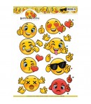 FEUILLE 3D SMILEYS CD11057