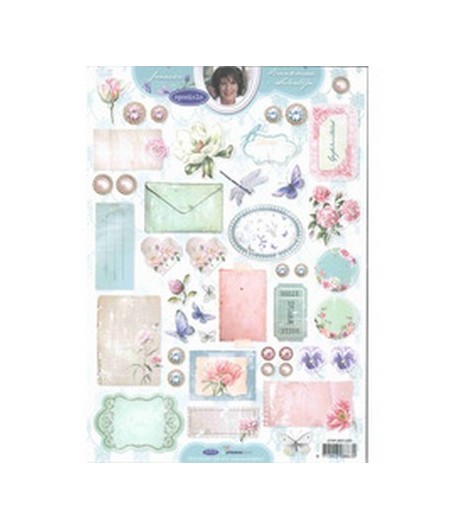 FEUILLE CADRES FLEURIS 2