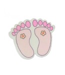 PIEDS BÉBÉ ROSE EN BOIS